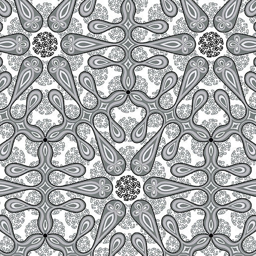 Botanica - Medallion - Gray