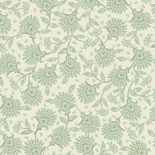 Whimsy Floral 108" - Pistachio