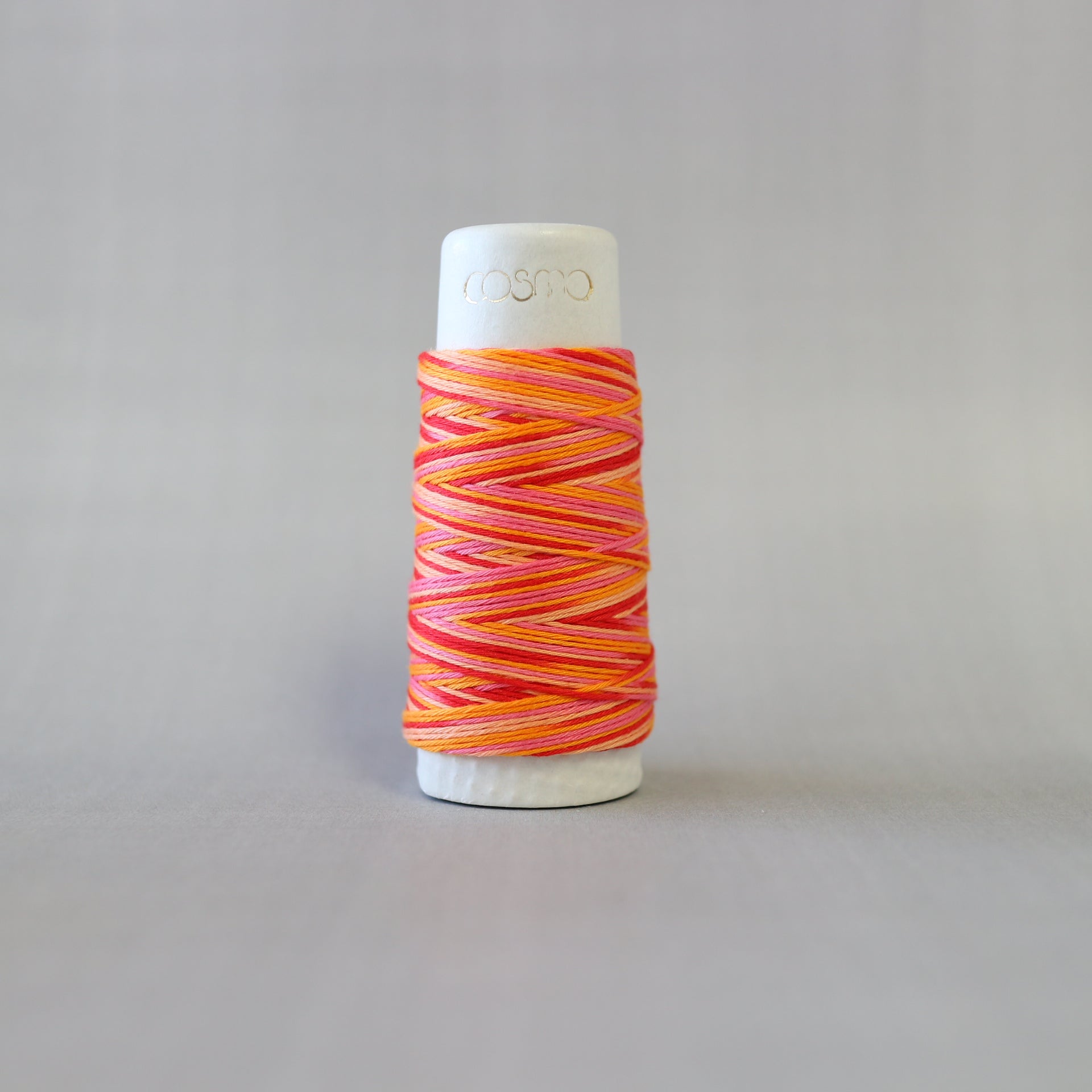 Cosmo Hidamari 89 - Sashiko Thread - Tequila Sunrise