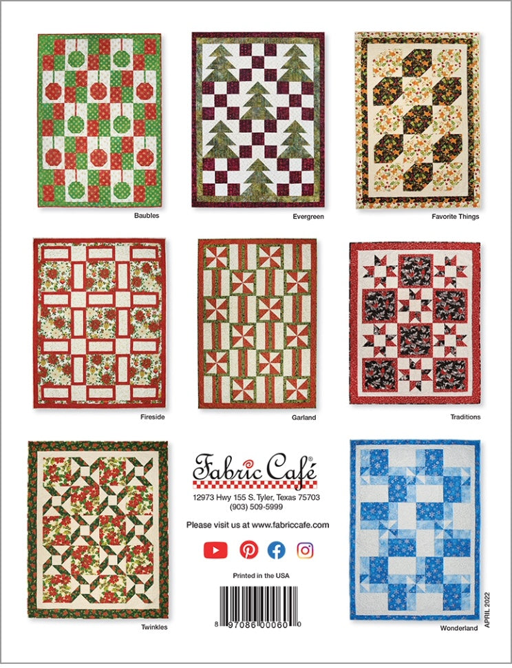 Make it Christmas with 3-Yard Quilts