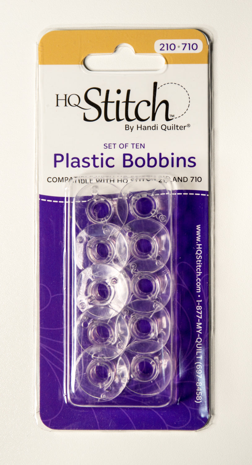 Plastic Bobbins - HQ Stitch 210/710 Pack of 10