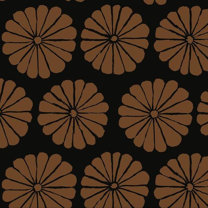 February 2021 - Damask Flower - Brown