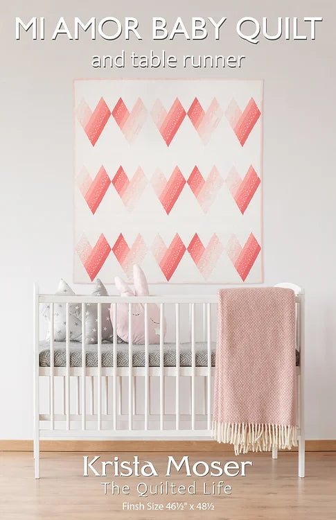 Mi Amor Baby Quilt & Table Runner