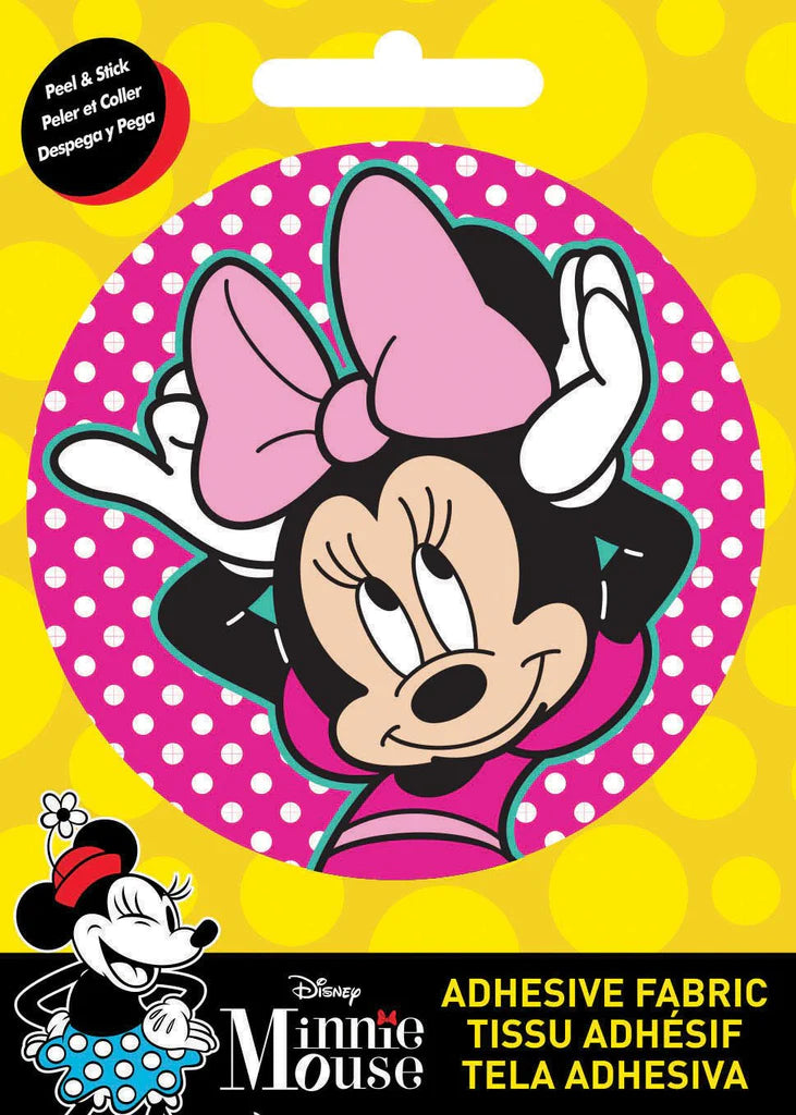 Adhesive Fabric Badge - Minnie Bow