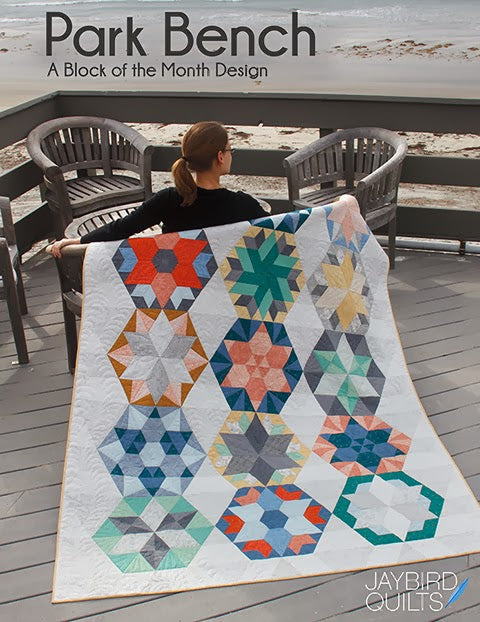 Park Bench - A Block of the Month Design