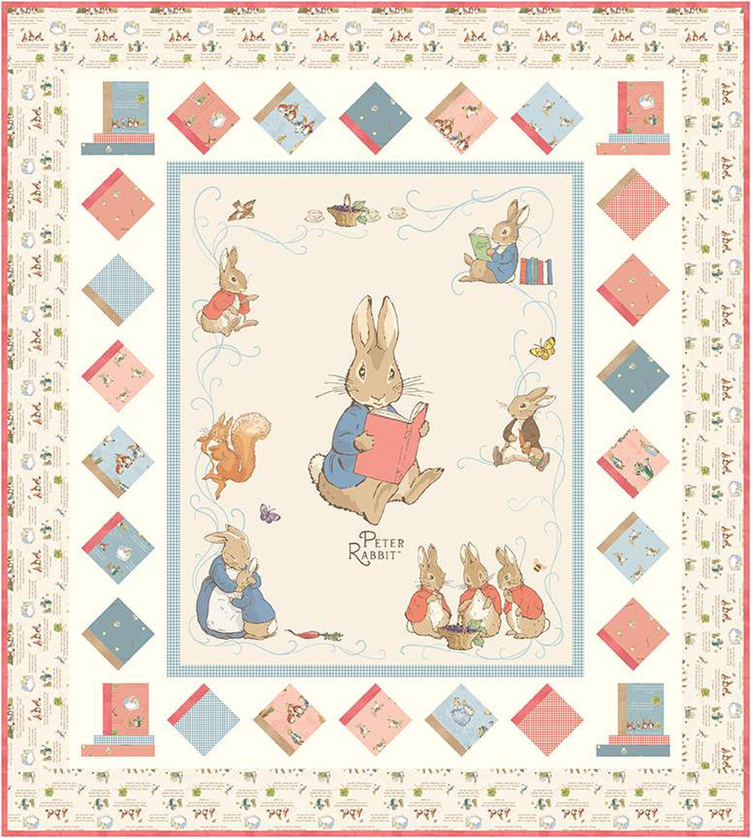 Book Adventures Quilt Box - Peter Rabbit