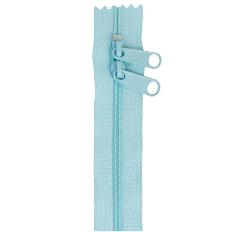 30" Handbag Zipper - Double Slide - Robin's Egg Blue