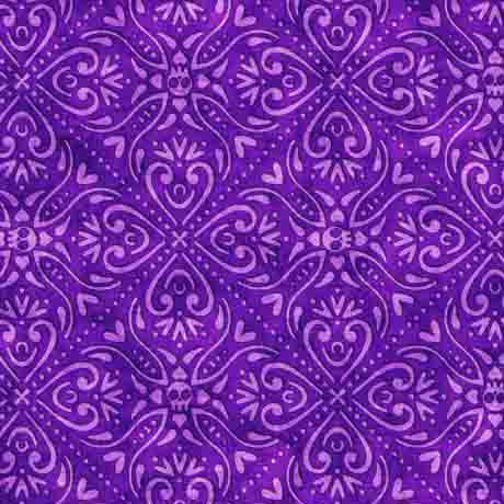 Creepin' It Real - Scroll Medallion - Purple