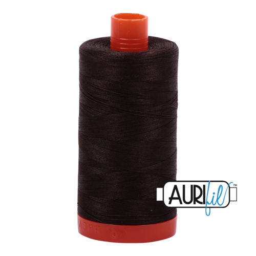 Very Dark Bark - 50 wt - Large Orange Spool