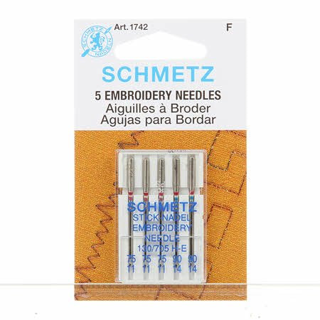 Schmetz - Embroidery Needles 75/11 (5pk)