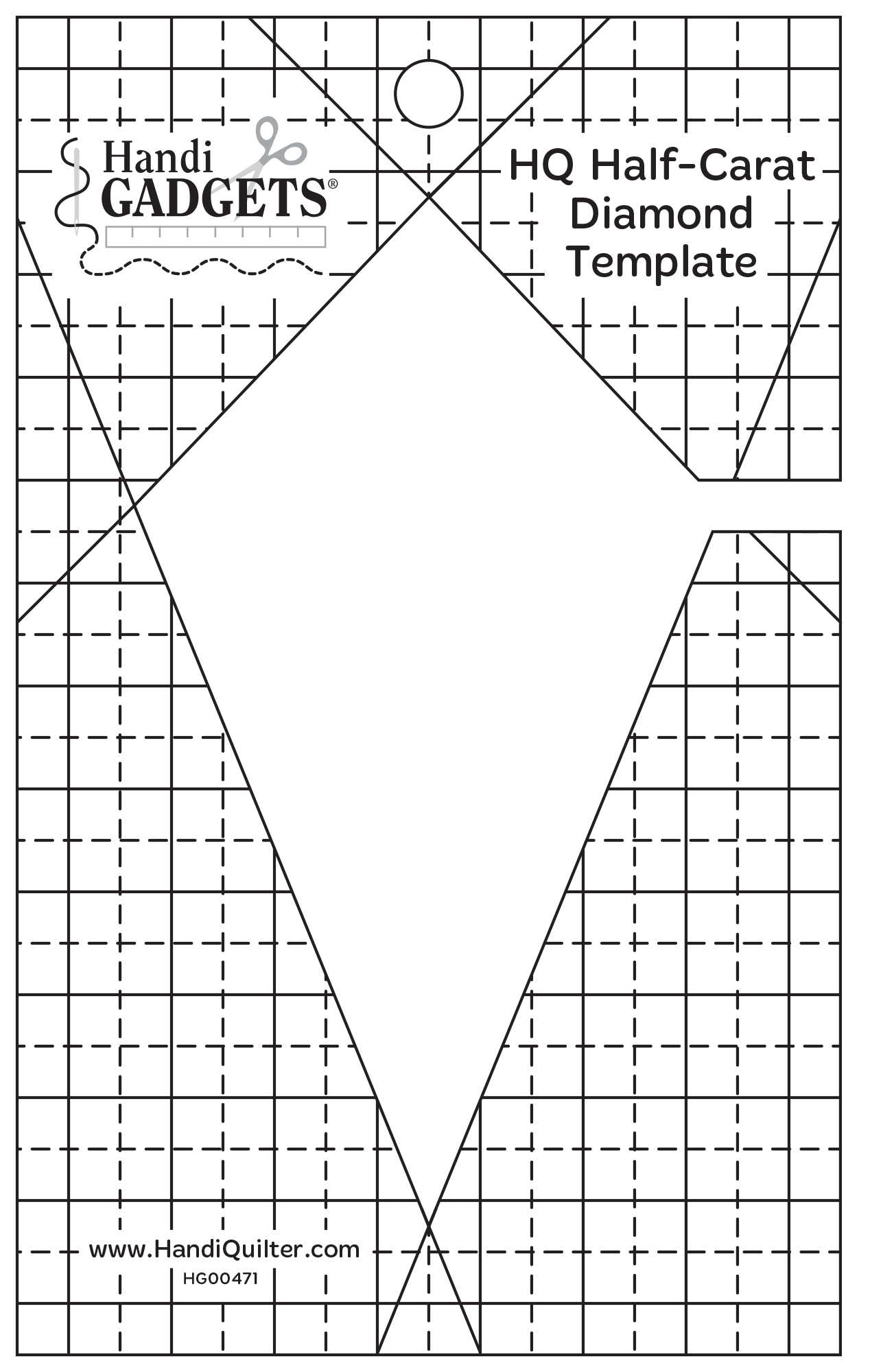 HQ Half-Carat Diamond Template