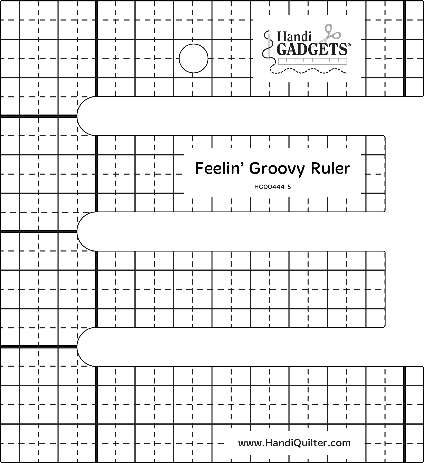 Feelin' Groovy Ruler