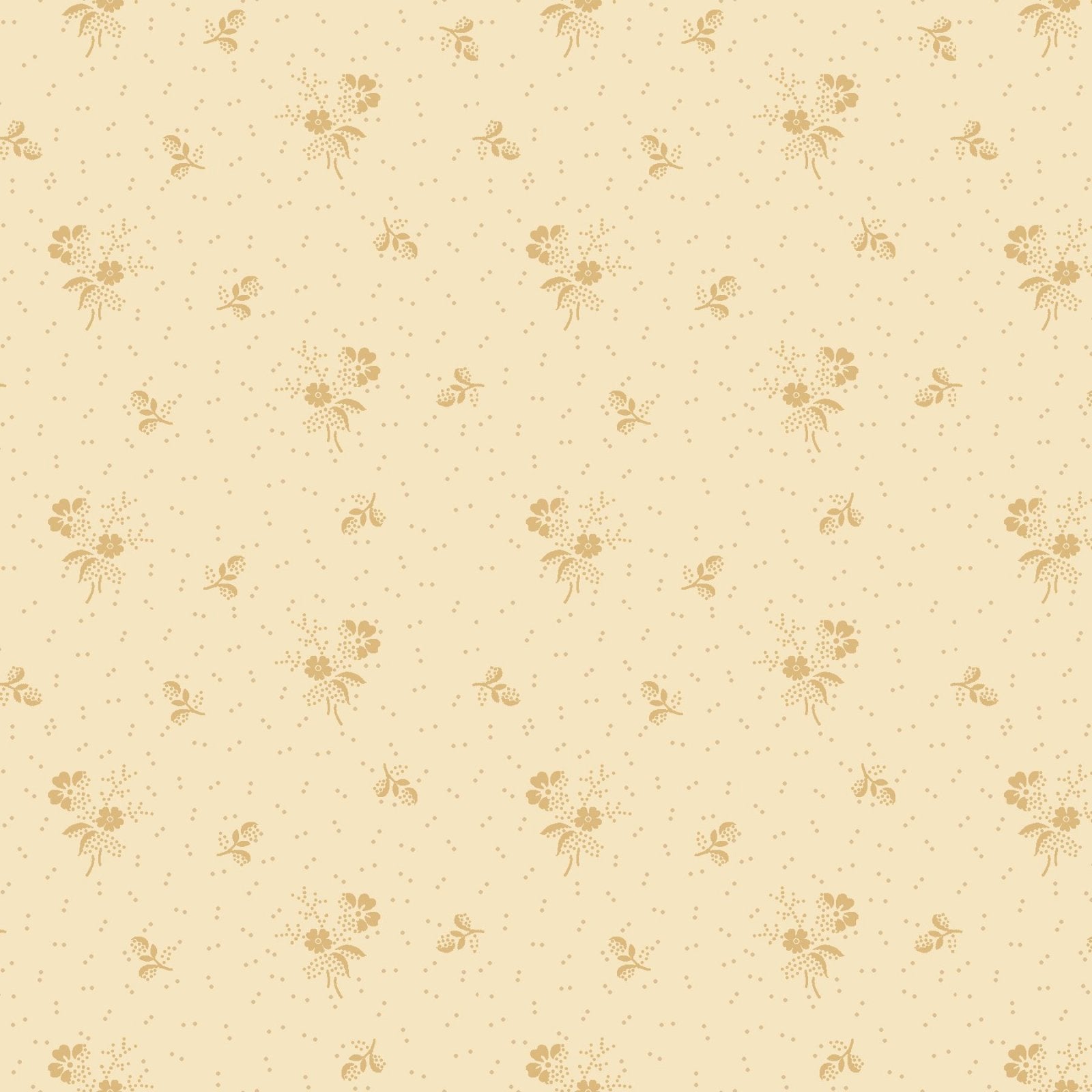 Linen Closet - Tossed Calico - Cream