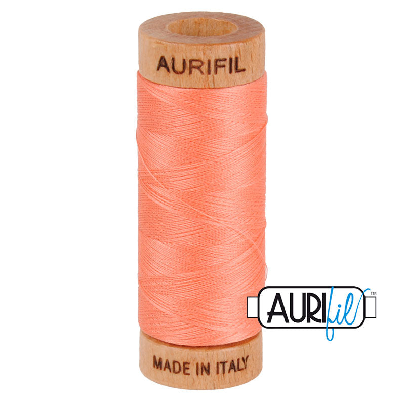 Light Salmon - 80 wt - Small Wooden Spool