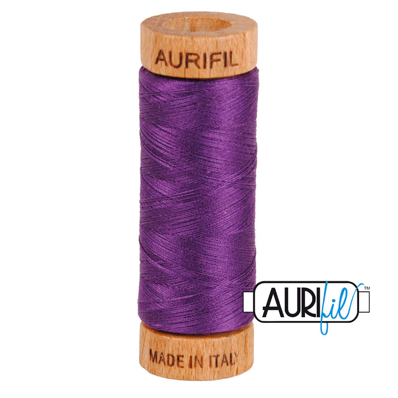 Medium Purple - 80 wt - Small Wooden Spool