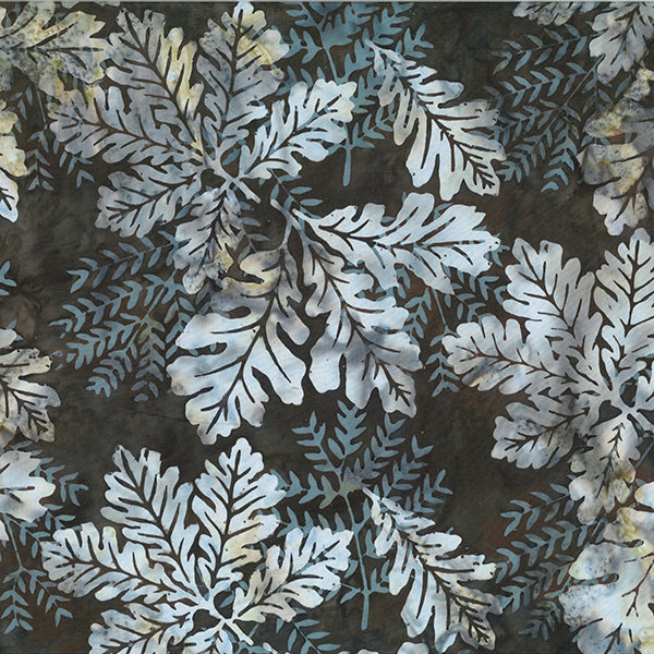 Bali Batik - Oak Leaves - Brown Sugar