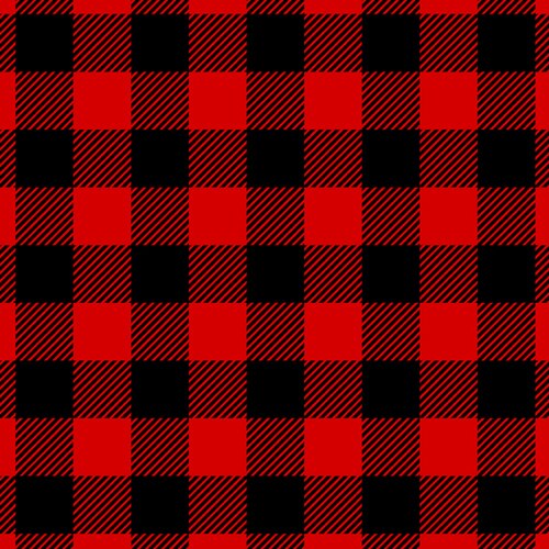 Buffalo Plaid - Red/Black 108"