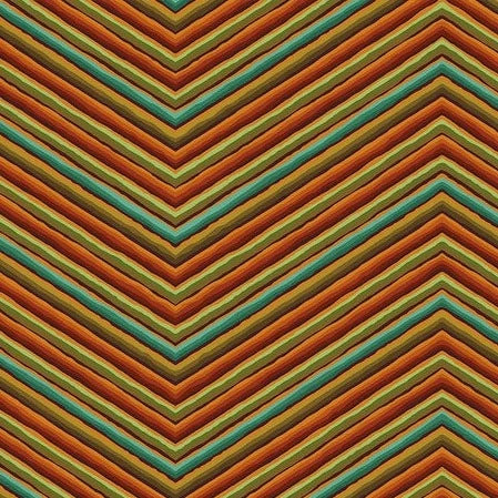 85 and Fabulous - Chevron Stripe - Ochre