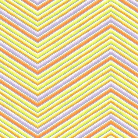 85 and Fabulous - Chevron Stripe - Yellow