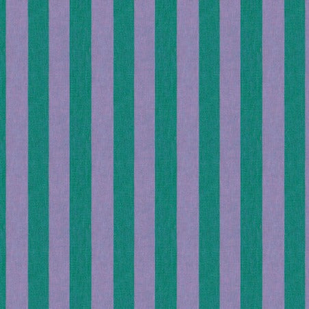 Shot Cotton - Wide Stripe - Heather