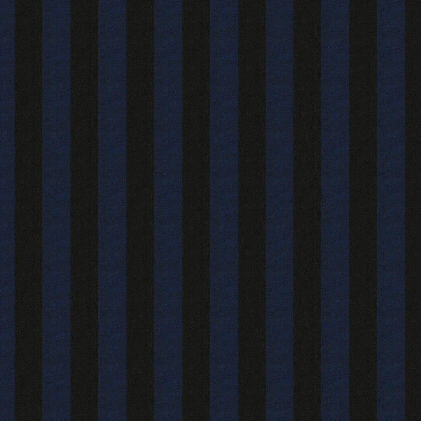 Shot Cotton - Wide Stripe - Ink