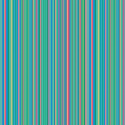 Warp and Weft 2 - Mini Stripe - Jade